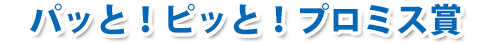 パッと！ピッと！プロミス賞
