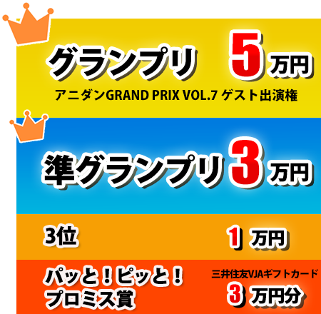 アニダンGRAND　PRIX肉フェス賞金